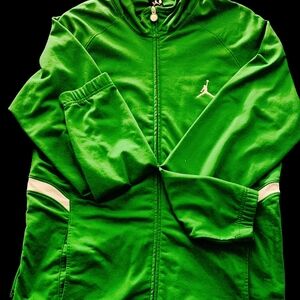 Green Jordan Track Jacket